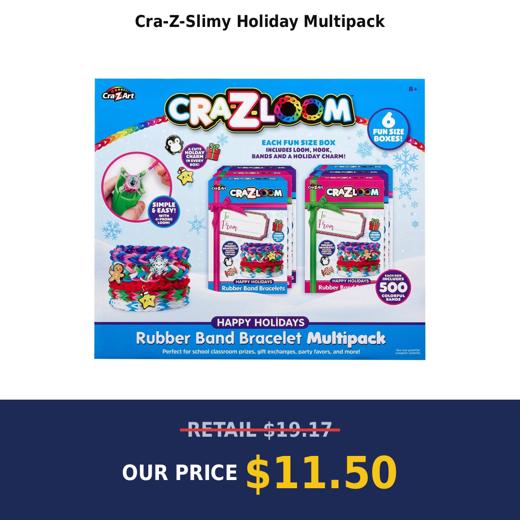 Cra-Z-Slimy Holiday Multipack