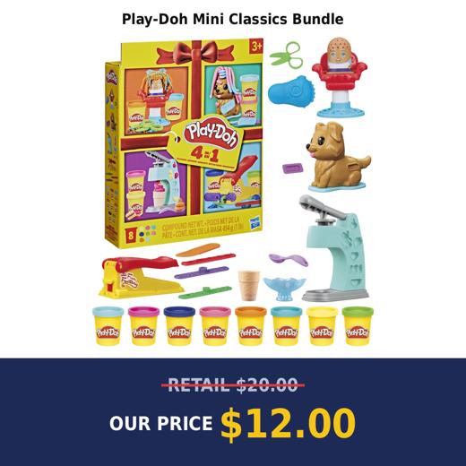 Play-Doh Mini Classics Bundle