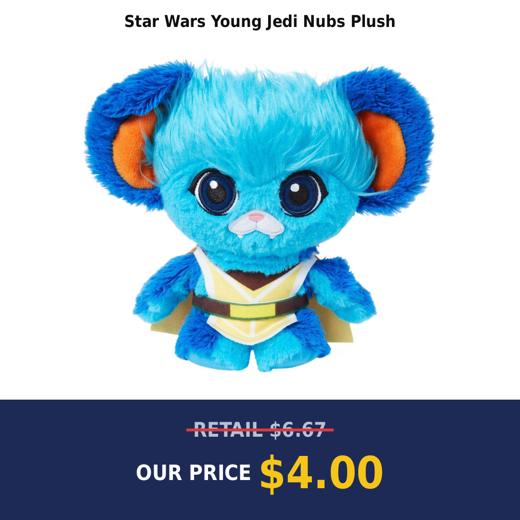 Star Wars Young Jedi Nubs Plush