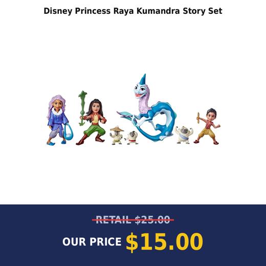 Disney Princess Raya Kumandra Story Set
