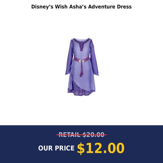 Disney’s Wish Asha’s Adventure Dress