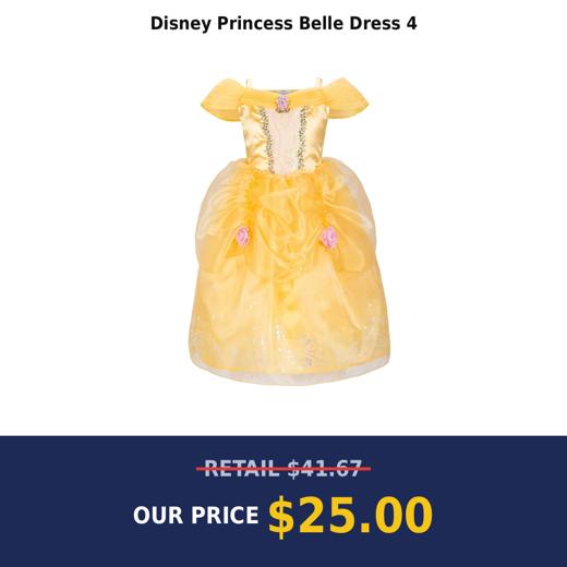 Disney Princess Belle Dress 4