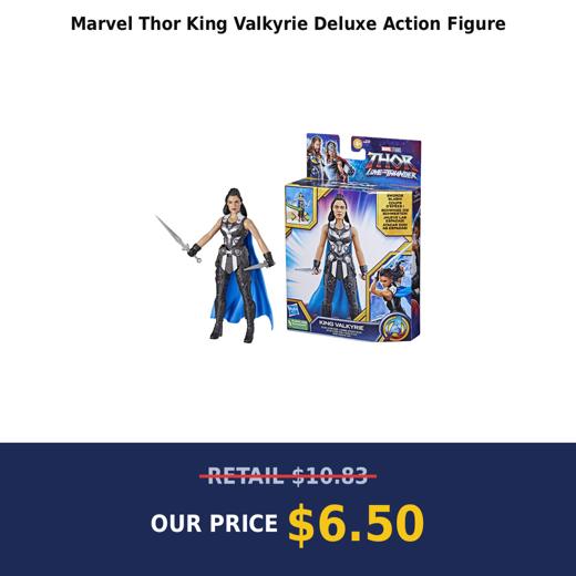 Marvel Thor King Valkyrie Deluxe Action Figure