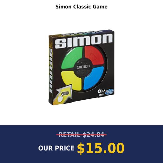 Simon Classic Game