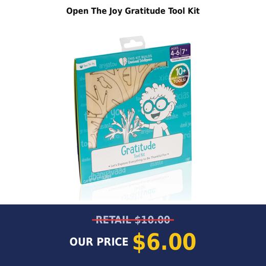 Open The Joy Gratitude Tool Kit