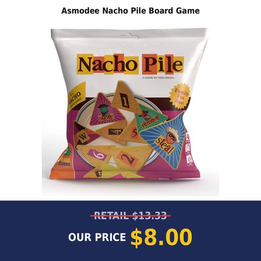 Asmodee Nacho Pile Board Game