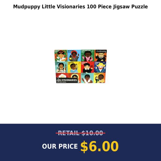 Mudpuppy Little Visionaries 100 Piece Jigsaw Puzzle