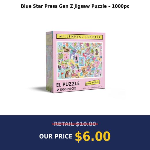 Blue Star Press Gen Z Jigsaw Puzzle – 1000pc