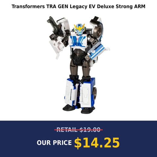 Transformers TRA GEN Legacy EV Deluxe Strong ARM