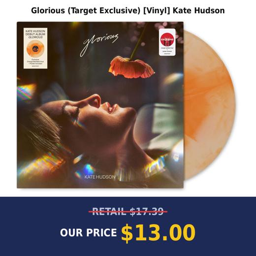 Glorious (Target Exclusive) [Vinyl] Kate Hudson