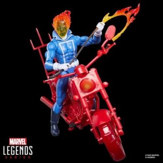 Ghost Rider Marvel Legends Series Johnny Blaze 6-Inch Action Figure with Motorcycle