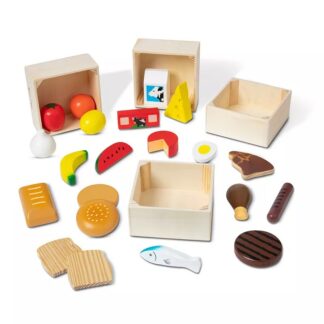 Melissa & Doug Food Groups - 21 Hand-Painted