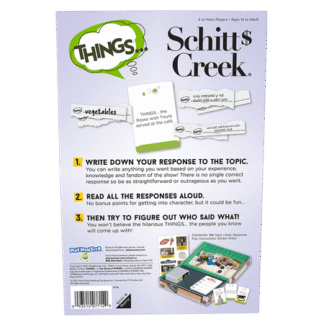 PlayMonster THINGS... Game - Schitt's Creek Edition