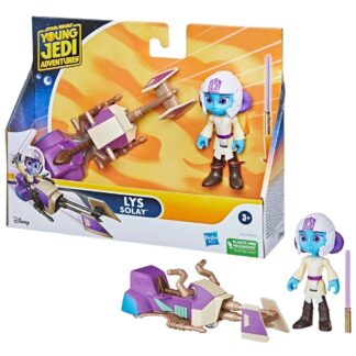 Star Wars Lys Solay Figure & Speeder Bike, Star Wars Toys, Preschool Toys (4"-Scale)