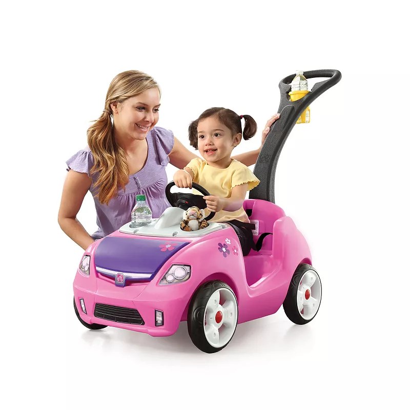 Step2 Whisper 2 ride on push car pink