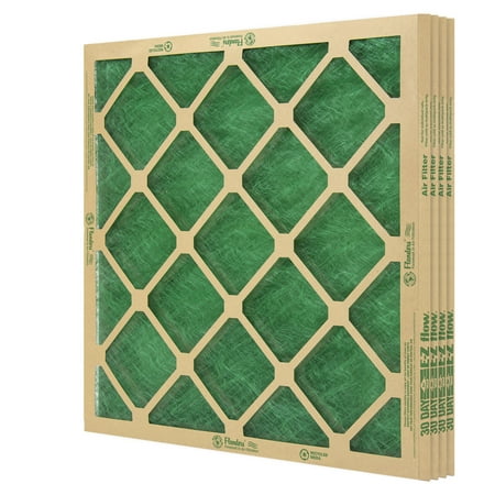 Flanders (4 Filters), 12" X 12" X 1" Precisionaire Nested Glass Air Filter