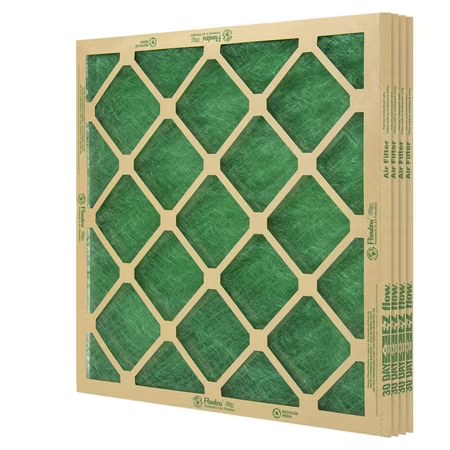 Flanders (4 Filters), 12" X 12" X 1" Precisionaire Nested Glass Air Filter