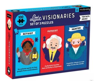 Mudpuppy Little Visionaries Kids' Puzzle Set - 3pk