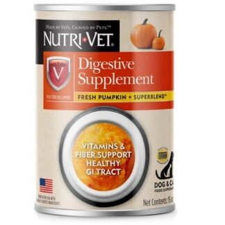 Nutri-Vet Pumpkin Pet Food Transition Supplement