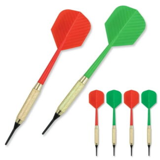 Narwhal Recreational Soft Tip Dart Set for Electronic Dartboards, 6 pk