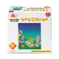 A+X Spaceship Kids' Jigsaw Puzzle - 45pc