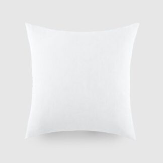 Pillow Insert with Polyester Fill Cotton Throw Decor One Size: 21in x 21in, Fits 20in x 20in Cover - WHITE