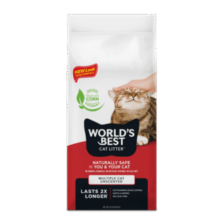 Worldâ??s Best Cat Litter Multiple Cat Clumping Cat Litter