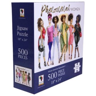 African American Expressions Phenomenal Woman Jigsaw Puzzle - 500pc