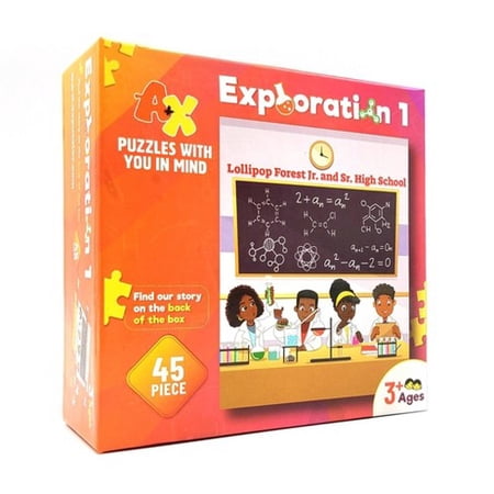 A+X Exploration Kids' Jigsaw Puzzle - 45pc