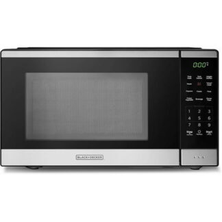 BLACK+DECKER 0.9 Cu Ft Countertop Microwave Oven, 900W