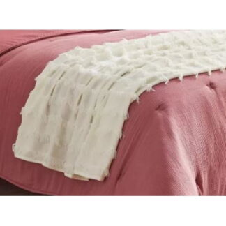Fringed Throw Blanket Cream (Ivory) - Opalhouse