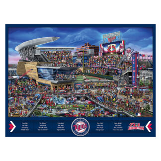 MLB Minnesota Twins 500pcs Find Joe Journeyman Puzzle