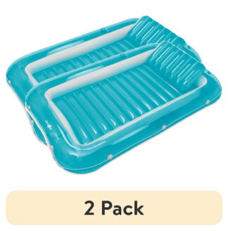 Sun's Out 2-in-1 Inflatable Tanning Pool Lounger