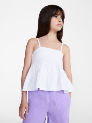 Weekend Academy Girls' Tiered Tank Top