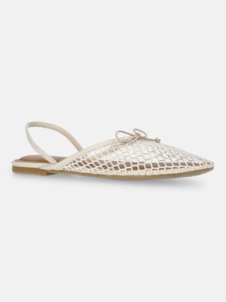 No Boundaries’ Mesh Slingback Shoes. These