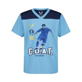 Messi Boys' Short Sleeve Soccer Jersey