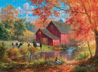Buffalo Games Abraham Hunter Life on the Farm 1000 Piece Jigsaw Puzzle