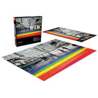 Buffalo Games Rainbow: NYC Rainbow Large Pieces Jigsaw Puzzle - 300pc