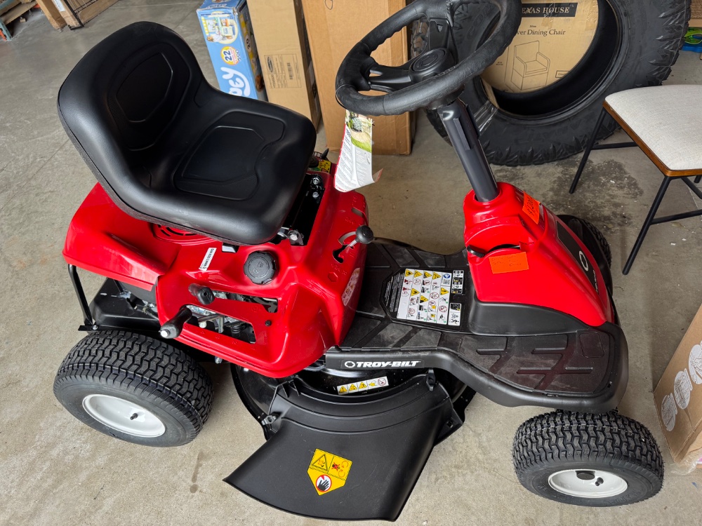 Troy-Bilt 344cc Compact Riding Gas Lawn Mower with Briggs & Stratton Engine TB30B - Image 5