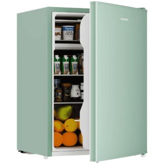 BANGSON 2.6 Cu.ft Mini Fridge with Freezer, Green