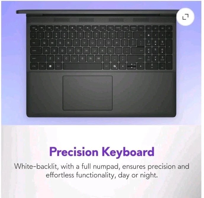 Alienware 15.3" WUXGA 165Hz Gaming AMD Ryzen 5 220 RTX 4050 GDDR6 16GB 512GB SSD - Image 6