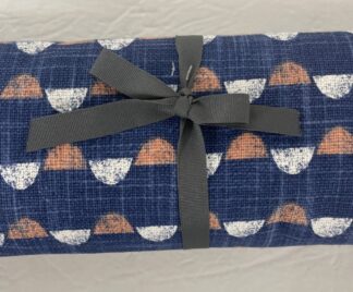 14” X 72” Threshold Table Runner 100% Cotton Blue White Pink