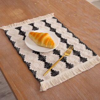 Handmade Cotton Woven Boho Placemats,Tablemats 1ct