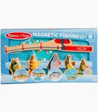 Melissa & Doug Magnetic 8-piece Fishing Play Set