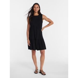Time and Tru Women's Linen Blend Shift Dress, Sizes XS