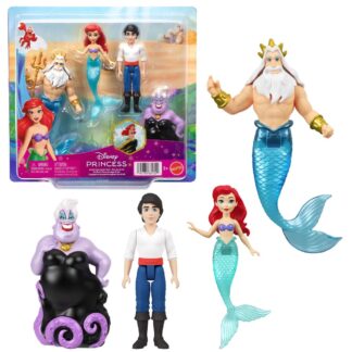 Disney The Little Mermaid Ariel Story Pack (4 Figures)