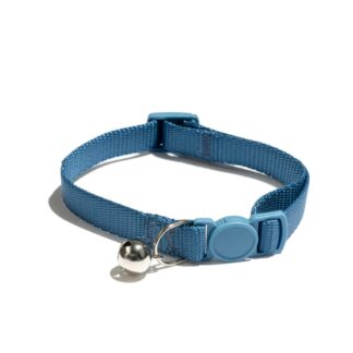 Vibrant Life, Solid Breakaway Fashion Cat Collar, Blue, OS