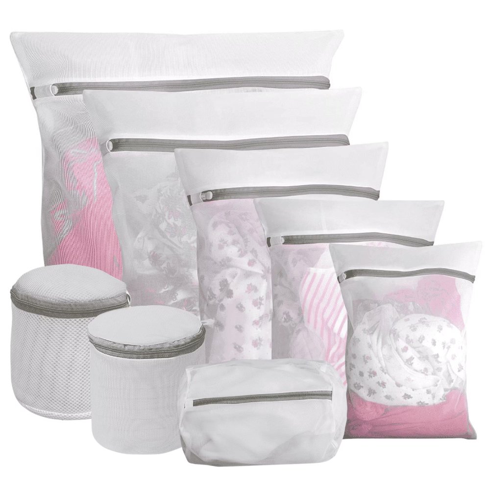 Mesh Laundry Wash Bags for Delicates, Durable Fine Mesh