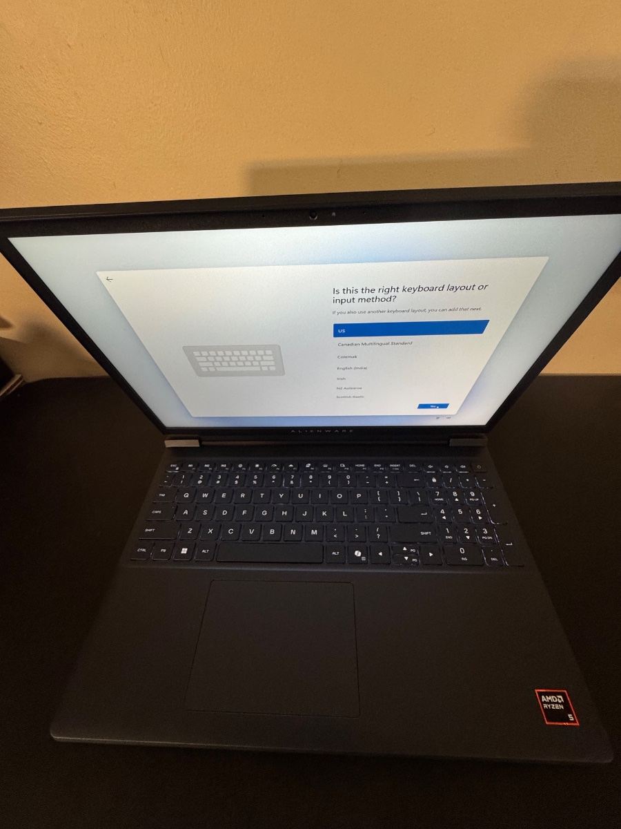 Alienware 15.3" WUXGA 165Hz Gaming AMD Ryzen 5 220 RTX 4050 GDDR6 16GB 512GB SSD - Image 16