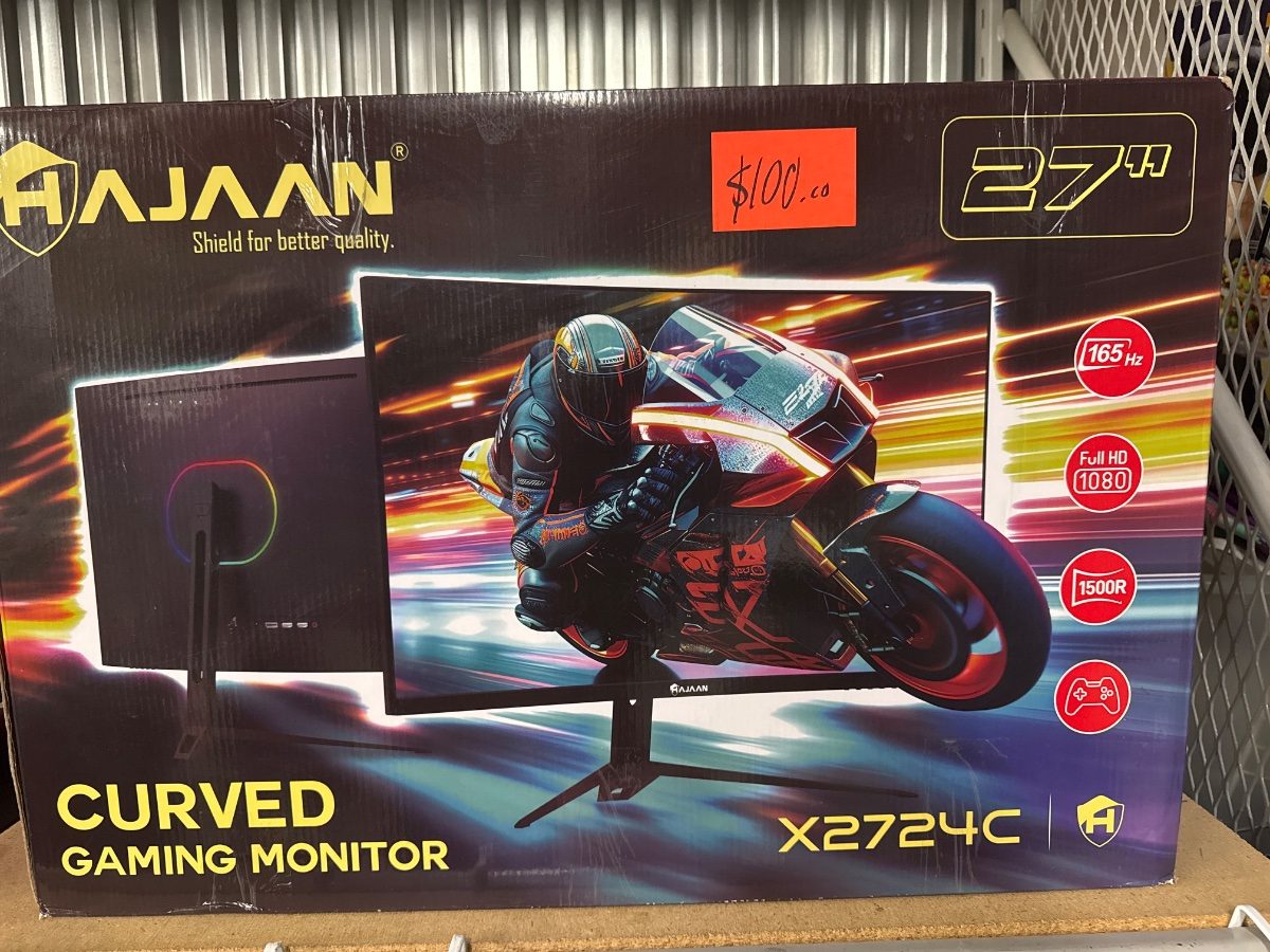 Hajaan 27" Curved Gaming Monitor x2724c